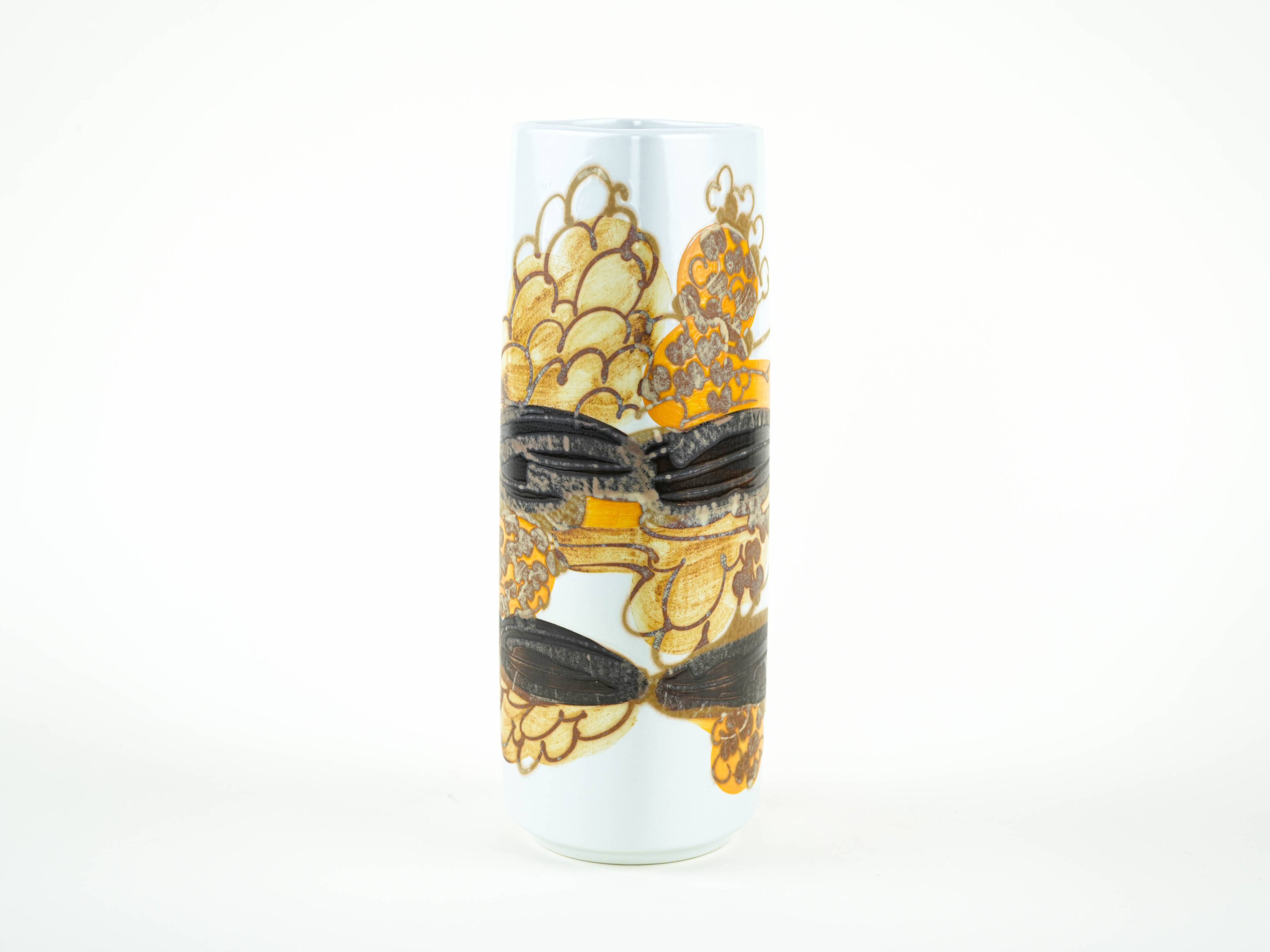 Vase en porcelaine, design danois, années 1960, fabriqué par Royal Copenhagen