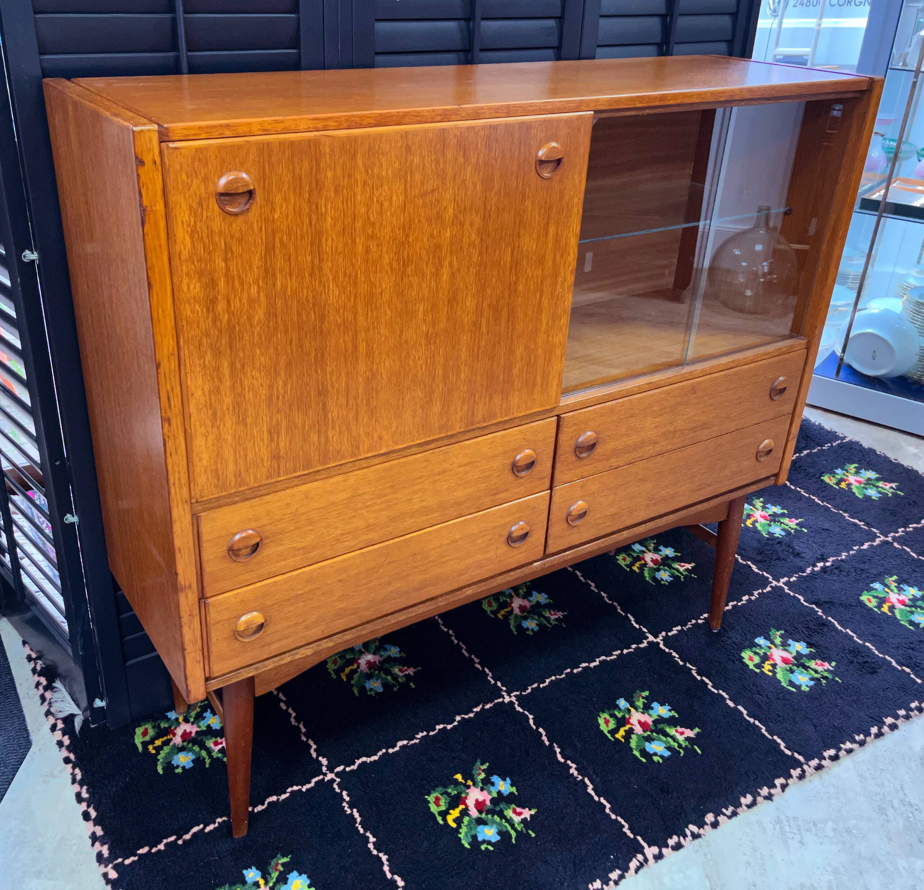 Small Sideboard furniture enfilade vintage office 50/60 Danish style design