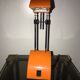 Lampe de bureau télescopique orange