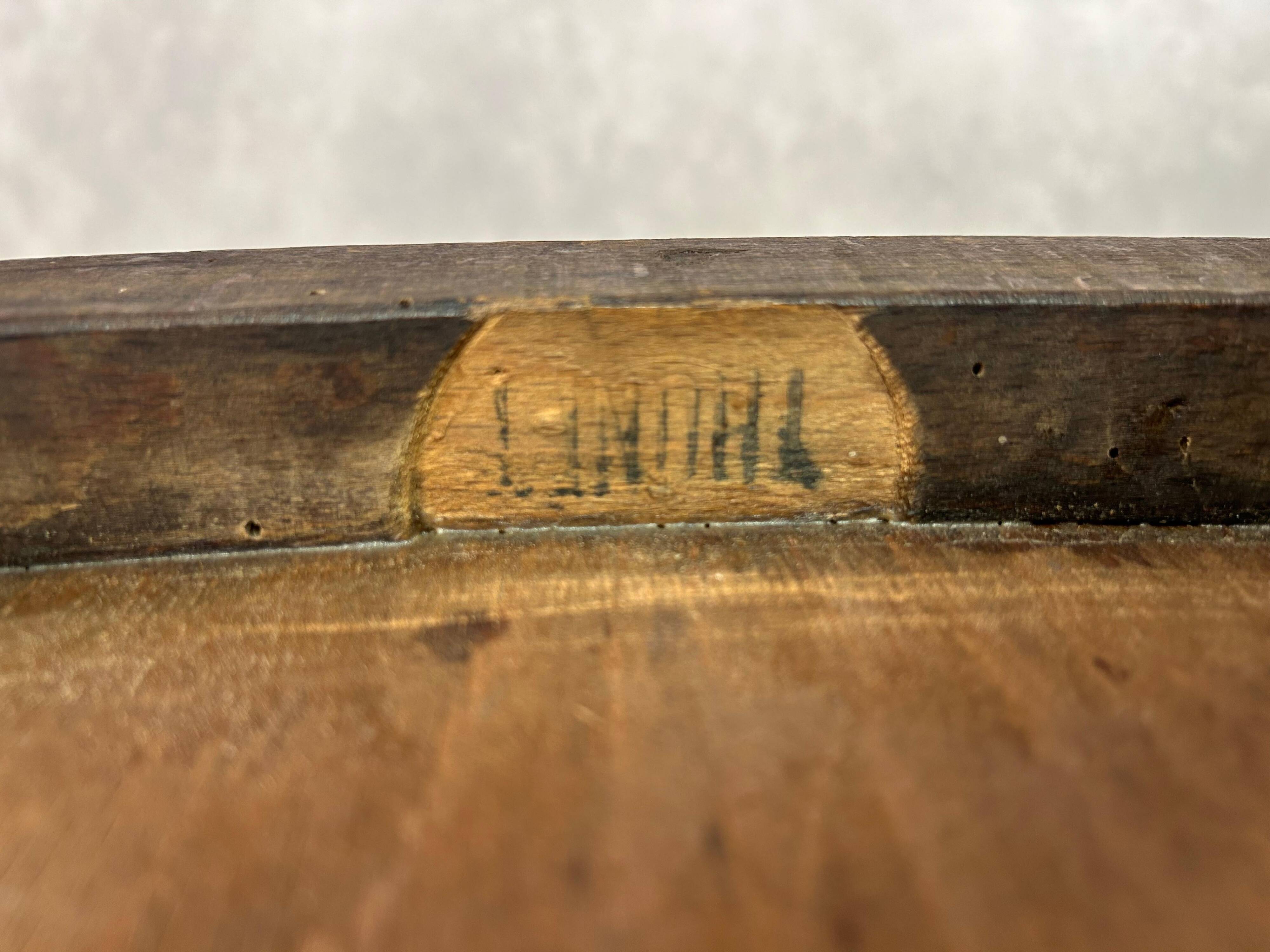 Chaise de salle à manger Jugendstil très rare n°522 par Thonet