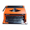 Hercules 1000 orange vintage typewriter