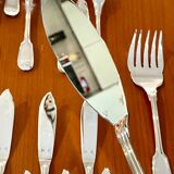Christofle Chinon, fish cutlery, serving cutlery