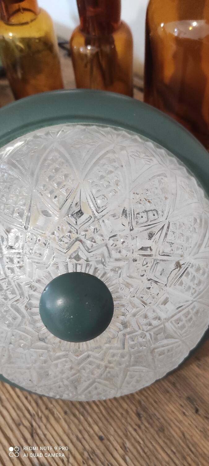 Wall light, ceiling light Glass Retro