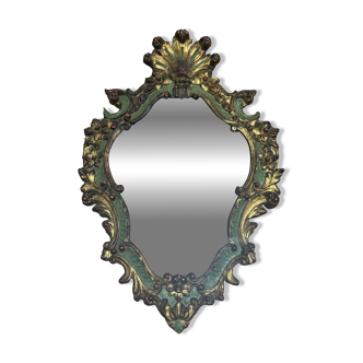 Miroir vénitien en bois
