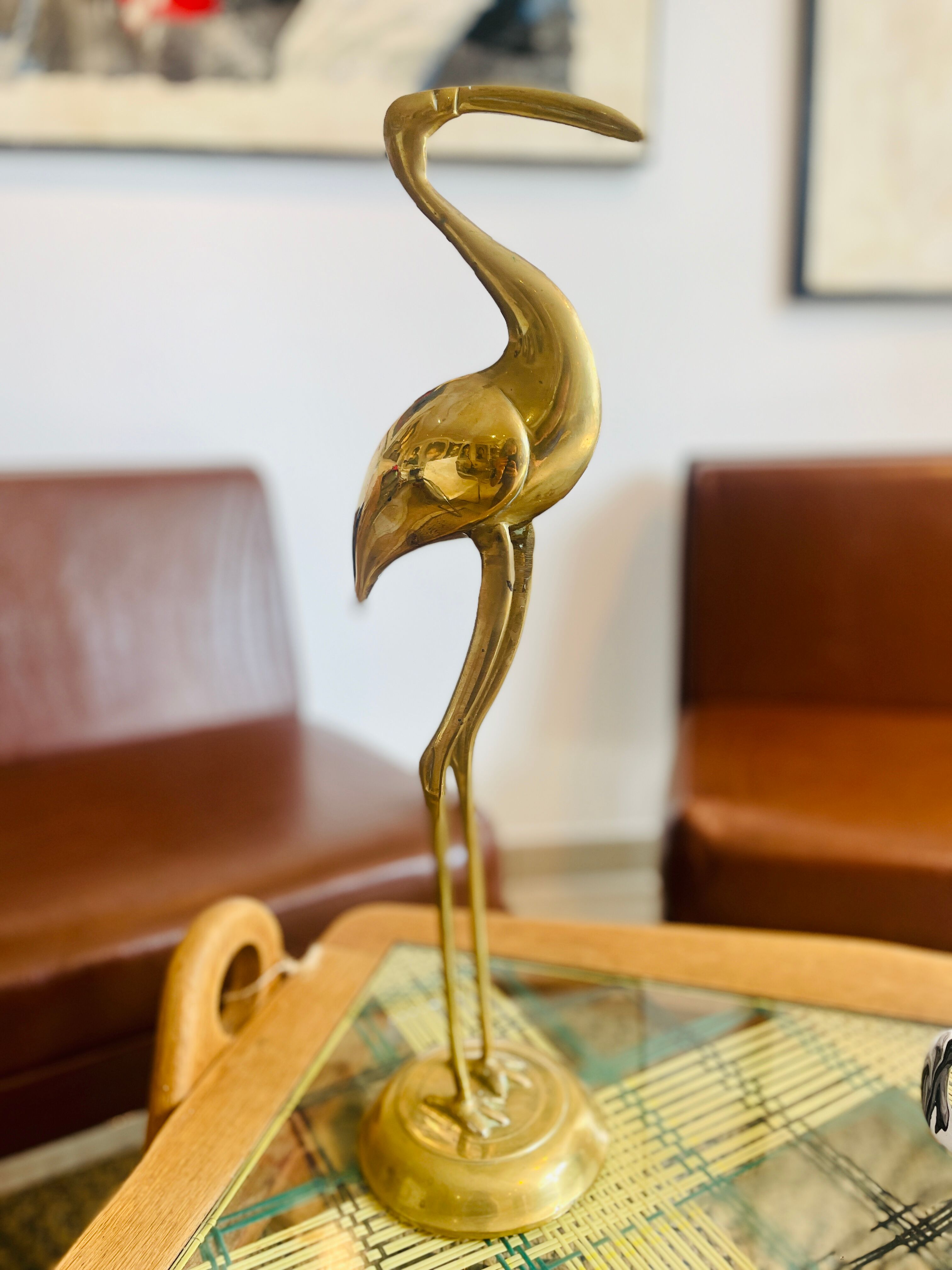 Ancient brass bird