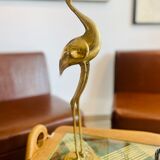 Ancient brass bird