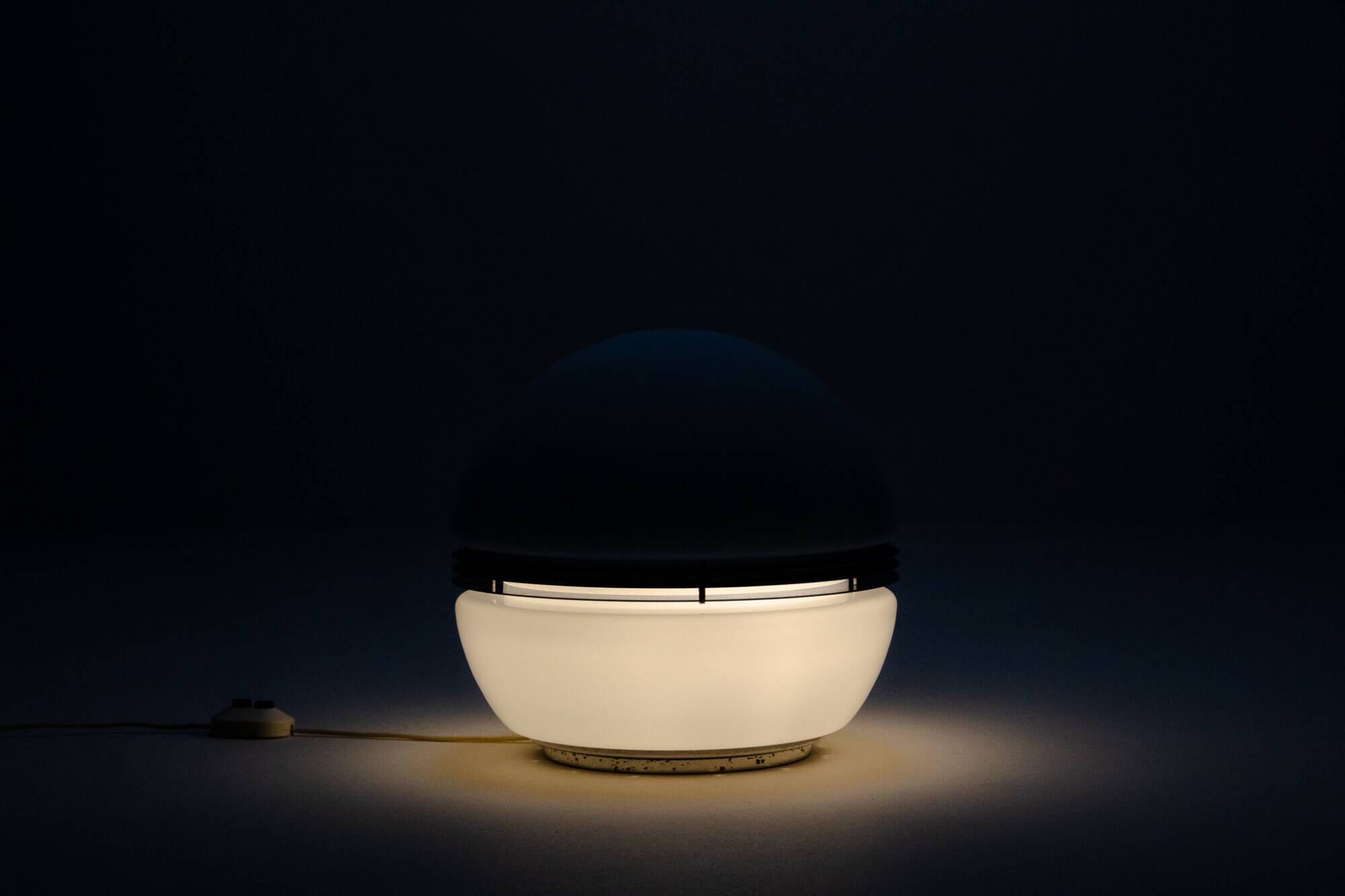 Space Age spherical table lamp by Enrico Tronconi, Italy, 1970s