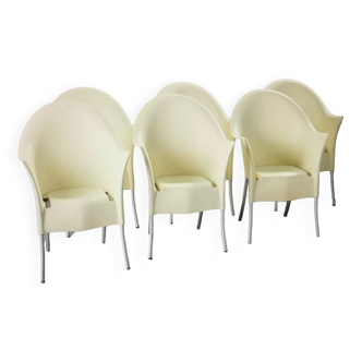 Serie de 6 fauteuils de Philippe Starck