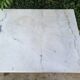 Bistro table in Carrara marble and cast iron circa 1900