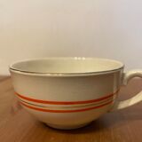 Sarreguemines earthenware coffee cups