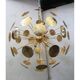 Brass chandelier