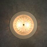 Mid-century Crystal Wall or Ceiling Lamp