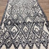 handmade abstract Berber rug 246 X 146 CM