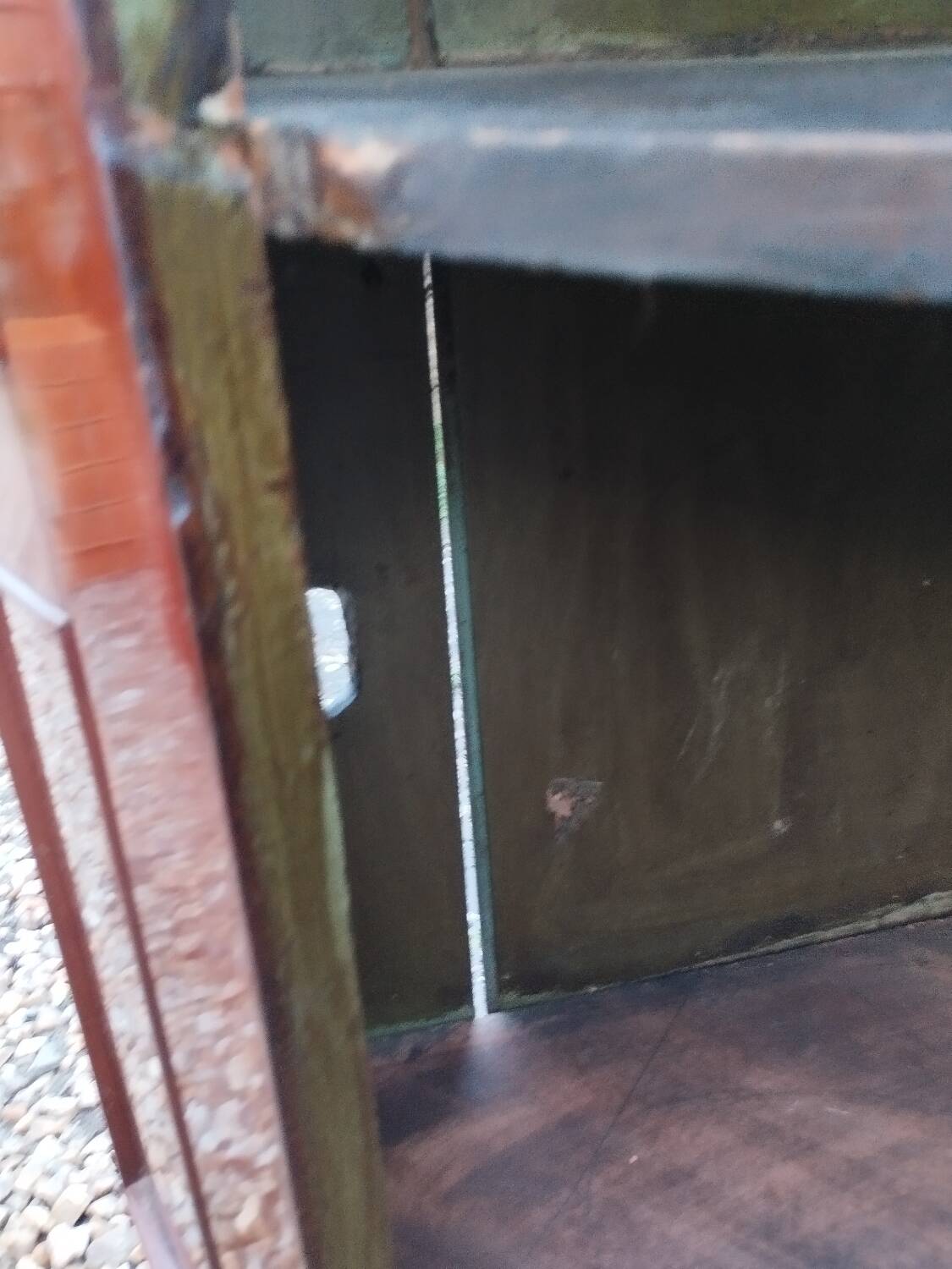 Meuble d'angle commode ancienne style louis xvi