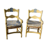 Provencal style armchairs