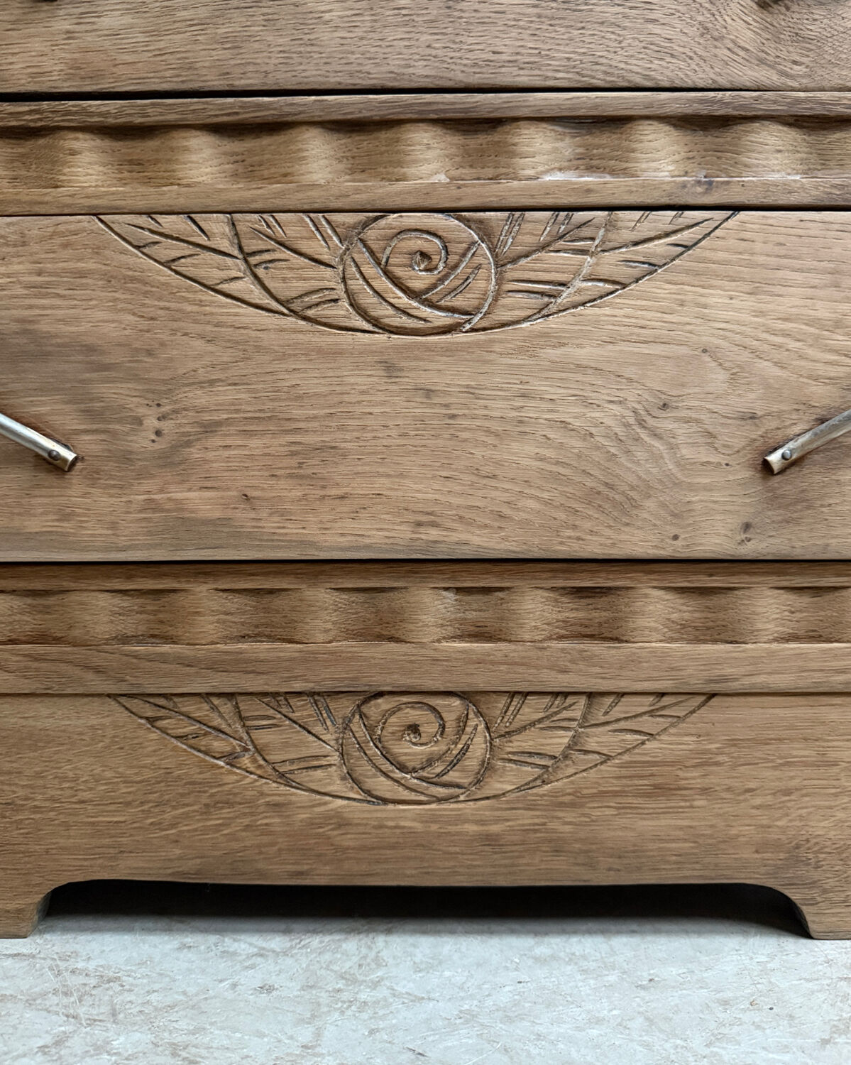 Art Deco oak commode (renovated)