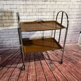Vintage foldable service trolley