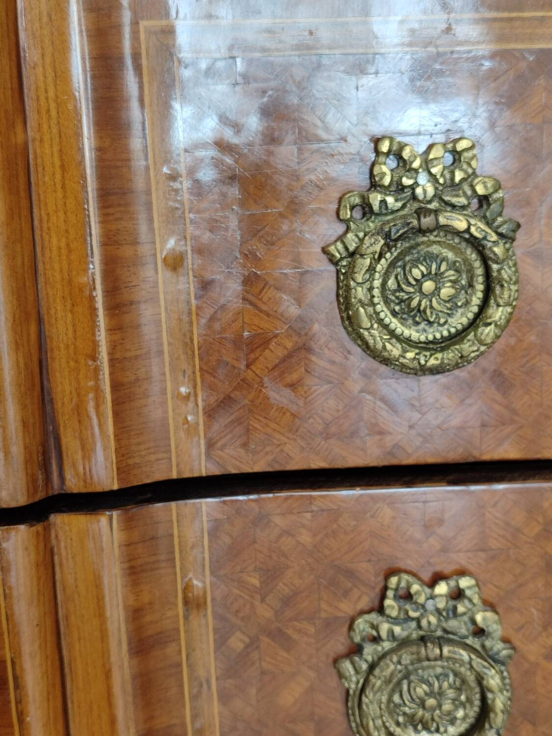 Louis XVI style chest of drawers