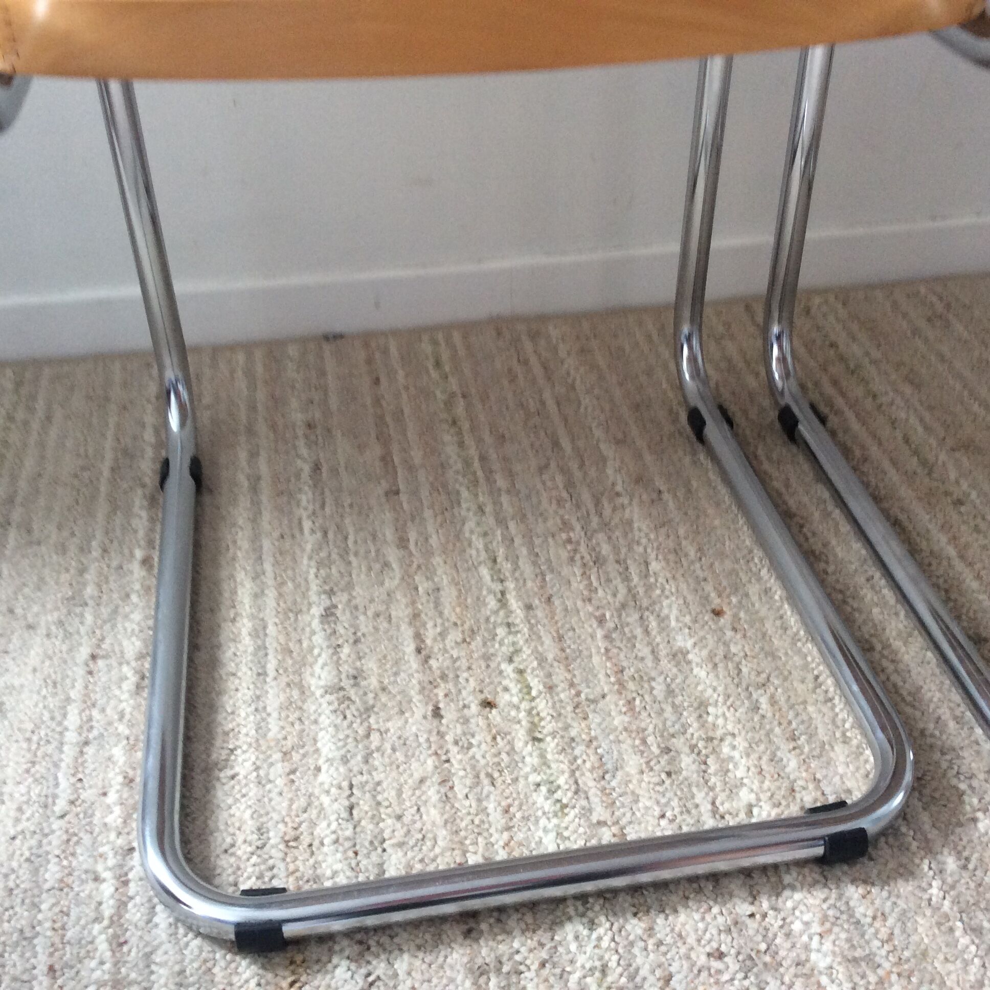 Pair of chairs Marcel Breuer Cesca B32
