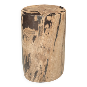 Table d'appoint en bois - marron