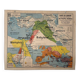 School map Vidal-Lablache No. 23 Palestine COLLECTOR
