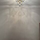 Lustre encastré en verre bicolore des années 1980 par F. Fabbian