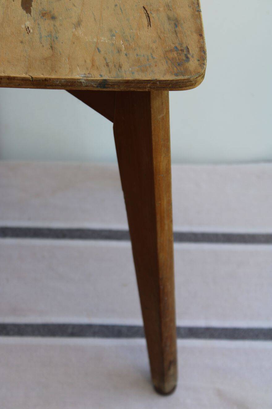 Wooden stool
