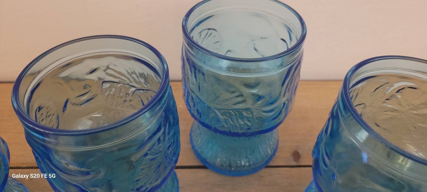 4 70's Italian glasses