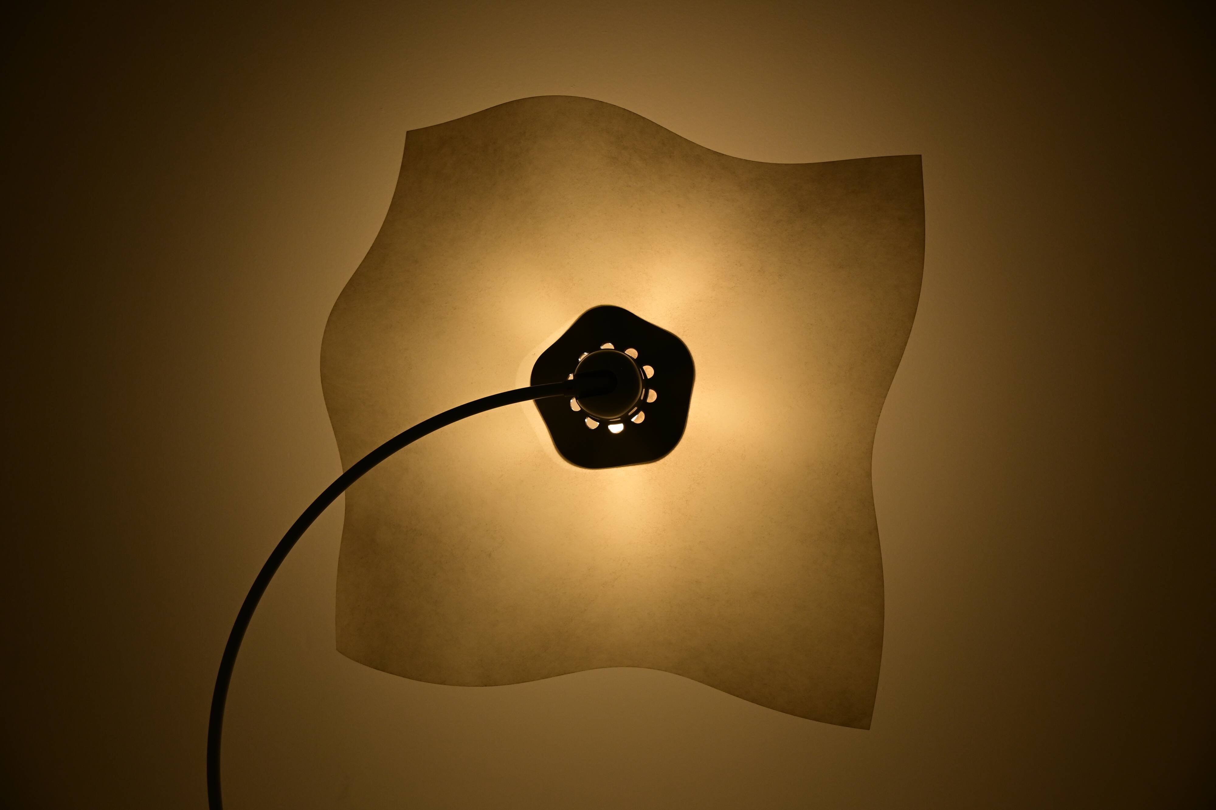 "Area Curvea" table lamp by Mario Bellini for Artemide, 1970s