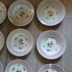 12 plates + 1 Digoin and Sarreguemines dish