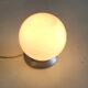 Plafonnier en bakélite et globe opaline blanc, années 50/60