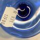 Glasses on foot wine Alsace Luminarc sapphire blue