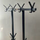 Vintage standing coat rack wardrobe from the 60s