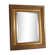 Old mirror beveled frame louis xvi style gilded stucco wood 58x48,5 cm sb