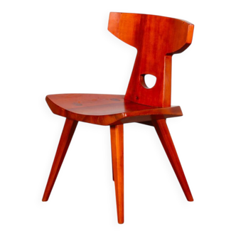 Chaise en pin par Jacob Kielland-Brandt pour I. Christiansen, 1960