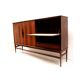 High quality vintage rosewood highboard / high sideboard made in the 60s