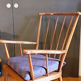 Baumann Belvoir fan armchair from the 60s