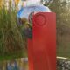 Lampe eyes ball vintage massive
