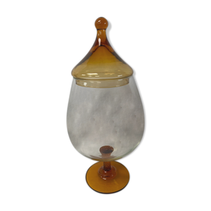Pot d’apothicaire en verre soufflé