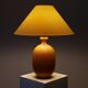 Rare vintage wooden table lamp by Dyrlund Denmark.