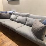 Fritz Hansen Lissoni Sofa - Grey Fiord / Stone/Stone (251)