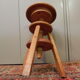 Stool has tripod screw 50 years