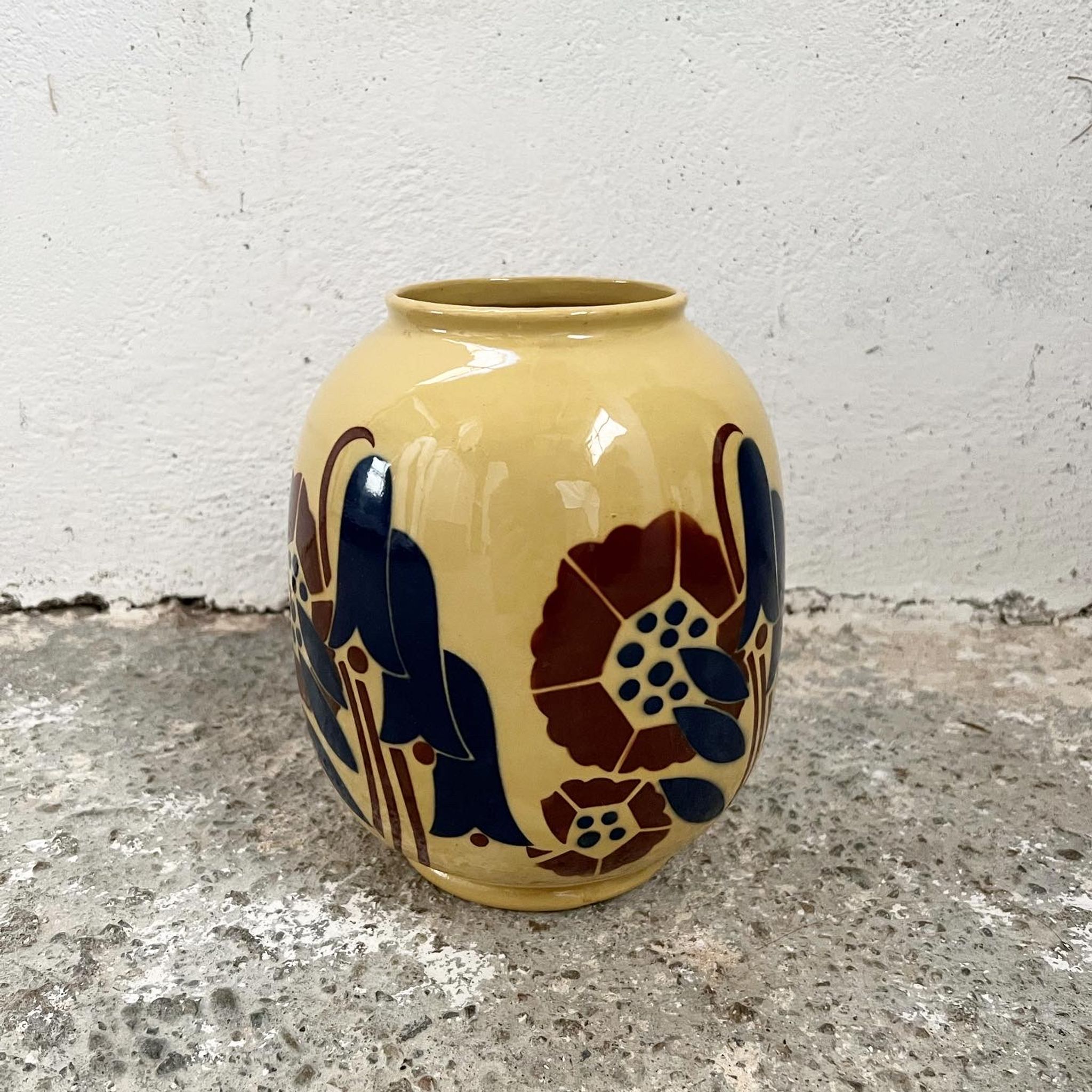 Art Deco Vase Badonviller Galerie Lafayette