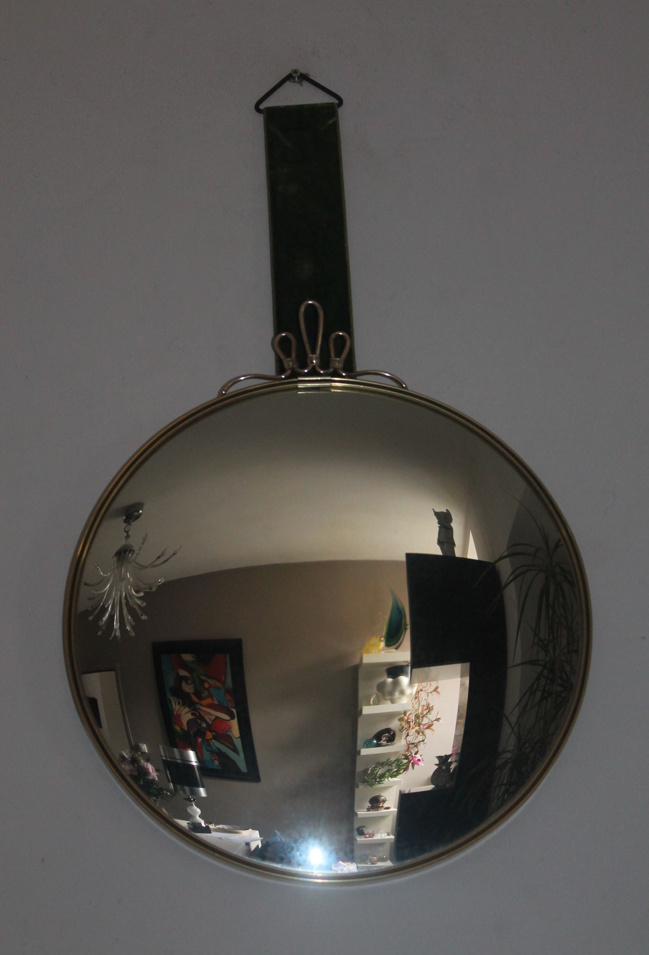 Mirror witch eye 30cm vintage 60's 70's