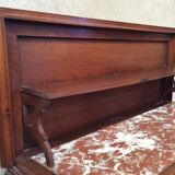 Neoclassical dessert walnut marble classic Henri ll