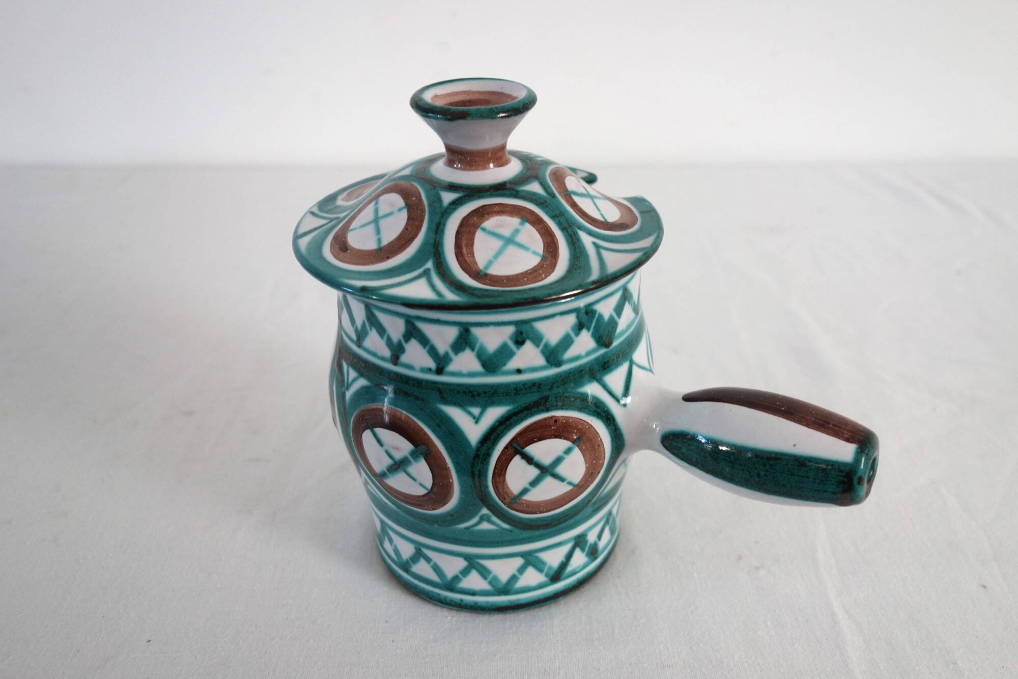 Old olive pot Robert Picault, Vallauris