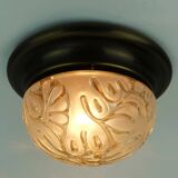 beautiful mid century CEILING FIXTURE plafoniere flush mount 1970