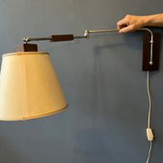 Applique lampe en bois