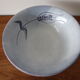 Blue ceramic salad bowl the Dieulefit caves