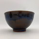 Blue ceramic bowl signed Salvatore PARISI / Contemporary art